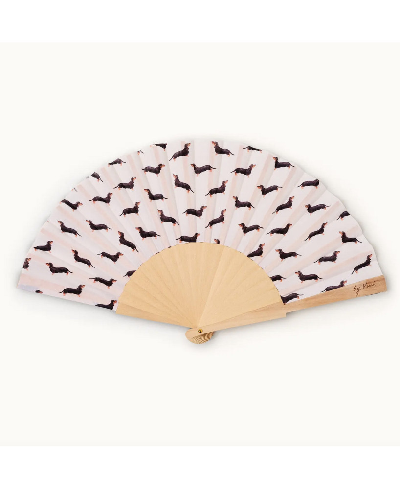 Eventail Petits teckels