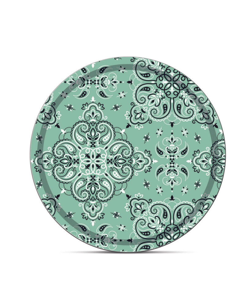 Plateau Bandana vert menthe