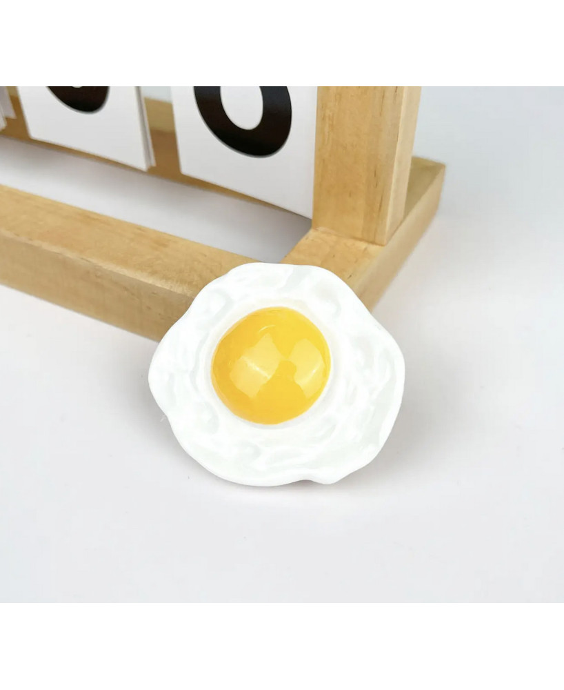 Barrette Oeuf sur le plat