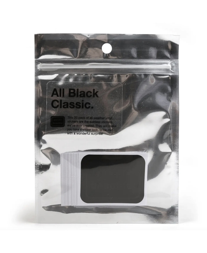 Set 20 stickers All black You are beautiful