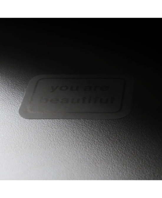 Set 20 stickers All black You are beautiful