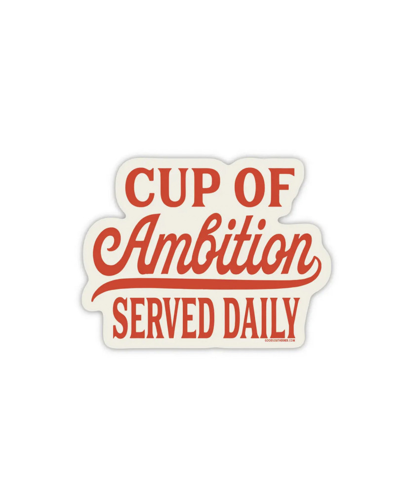 Sticker Cup of ambition