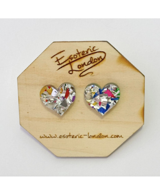 BO petits coeurs grosses paillettes