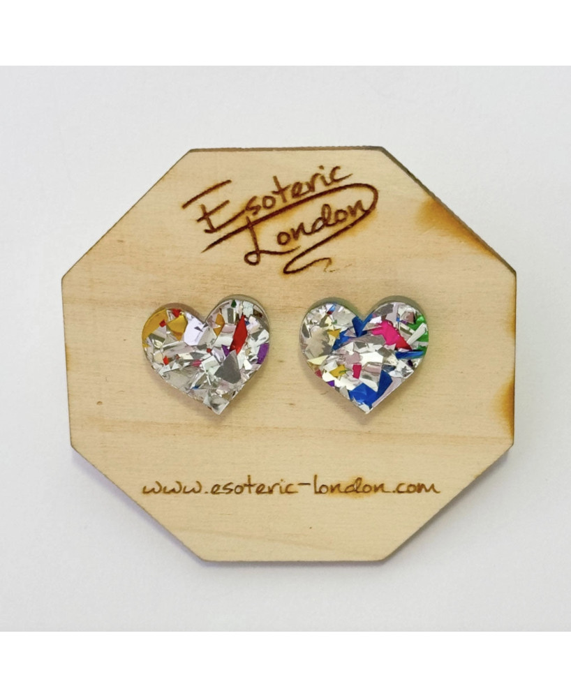 BO petits coeurs grosses paillettes
