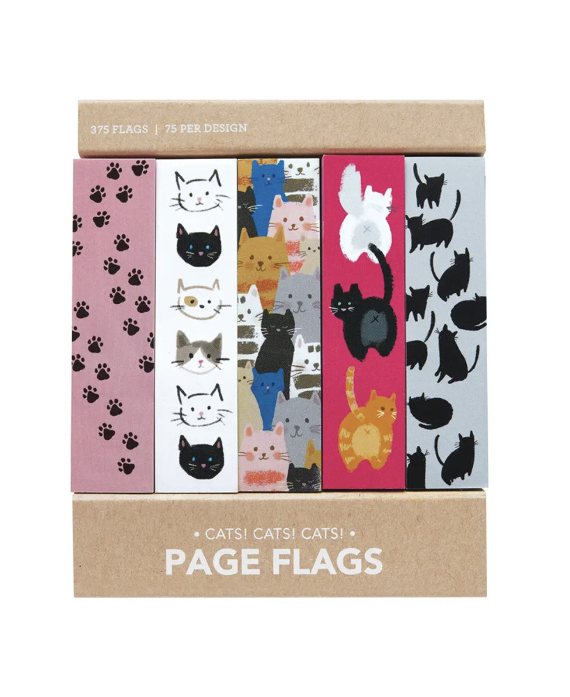 Marque-pages adhésifs Chats