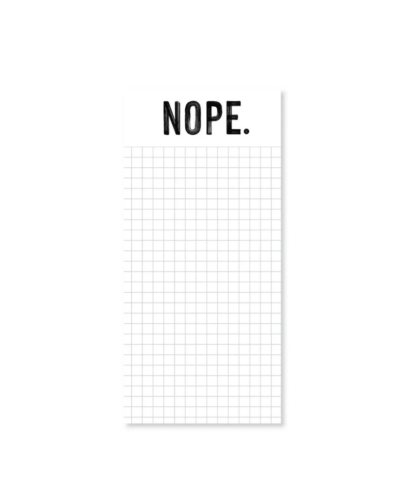 Bloc-notes Nope