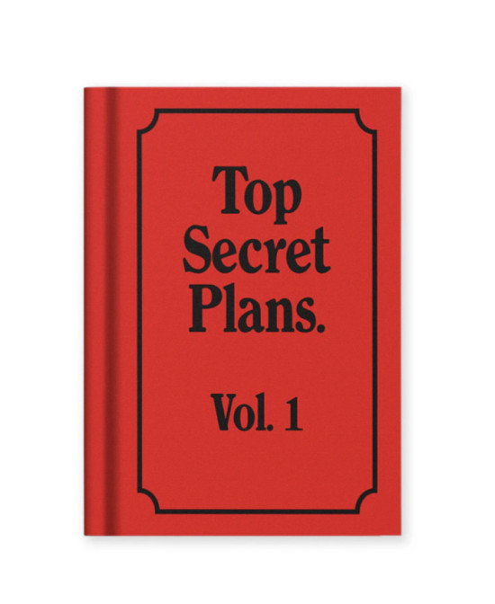 Carnet Top secret plans