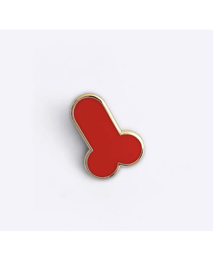 Pins Dick rouge