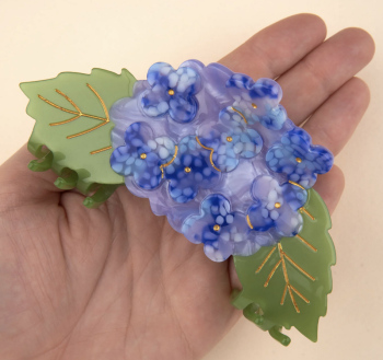 Pince à cheveux Coucou Suzette Hortensia