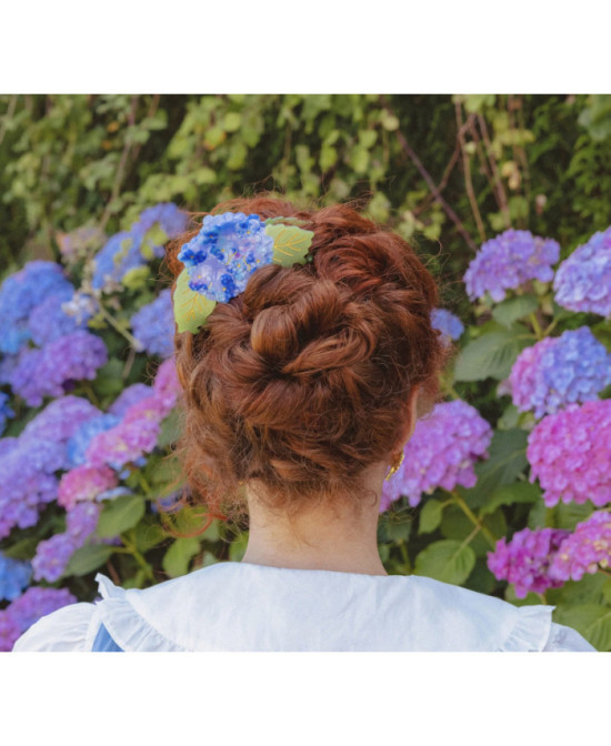 Pince à cheveux Coucou Suzette Hortensia