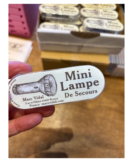 Mini lampe de secours