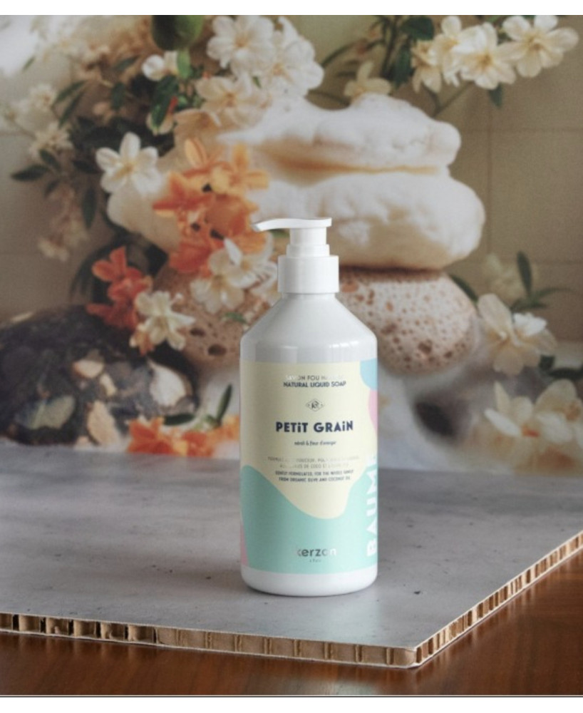 Savon liquide Kerzon Petit grain