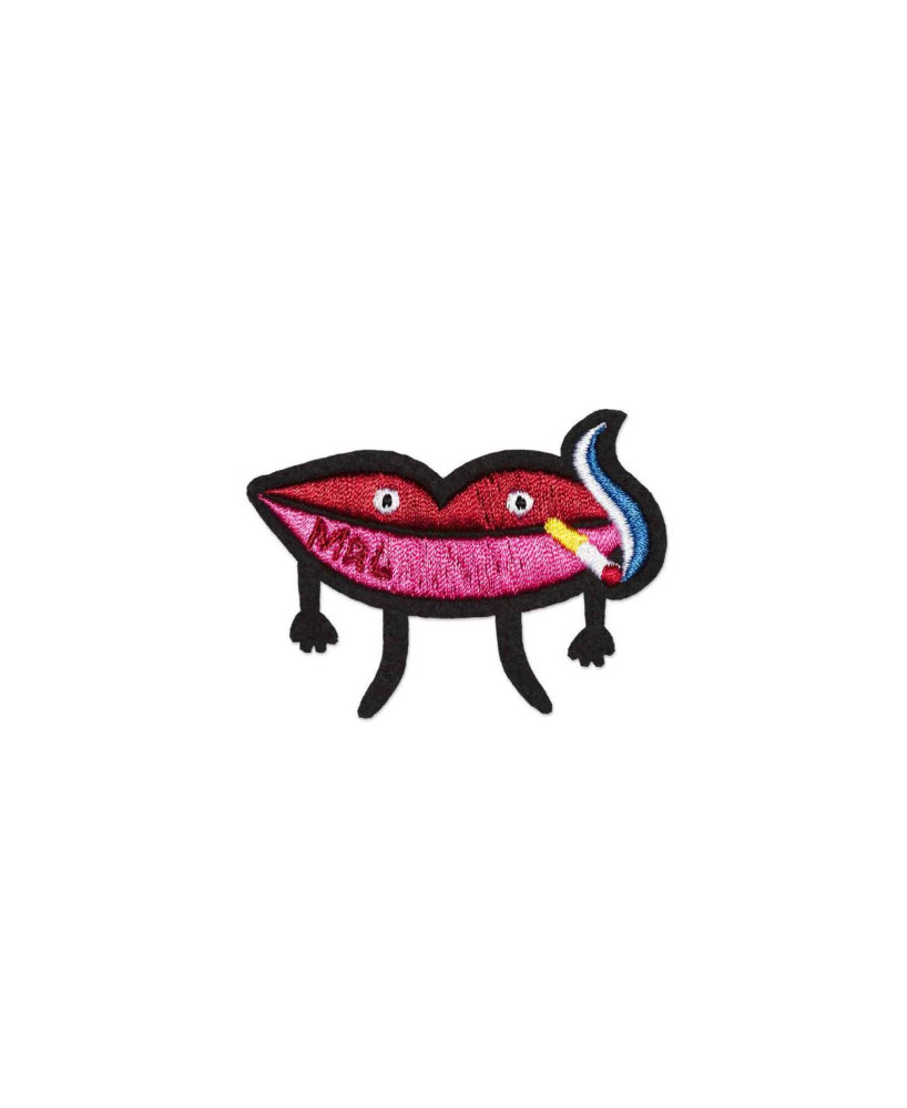 Patch thermocollant Bouche en coeur Macon et Lesquoy