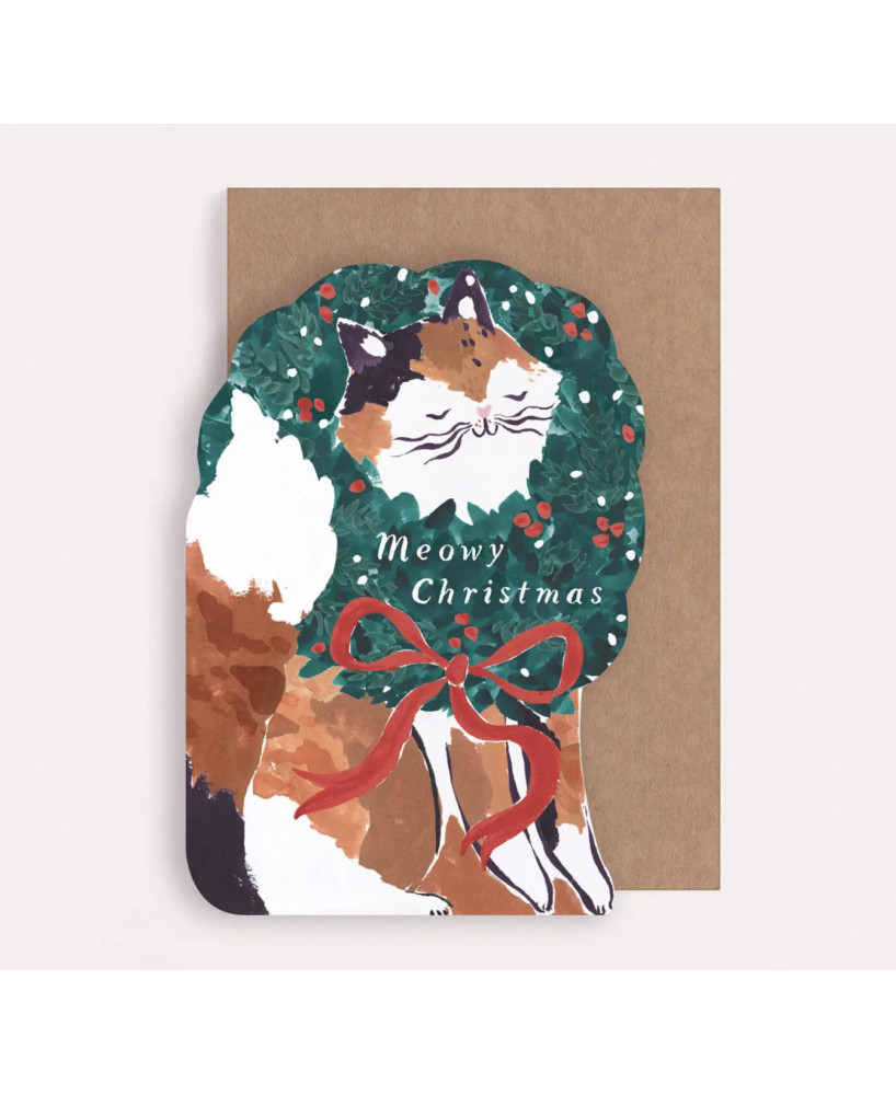 Carte Meowy Christmas