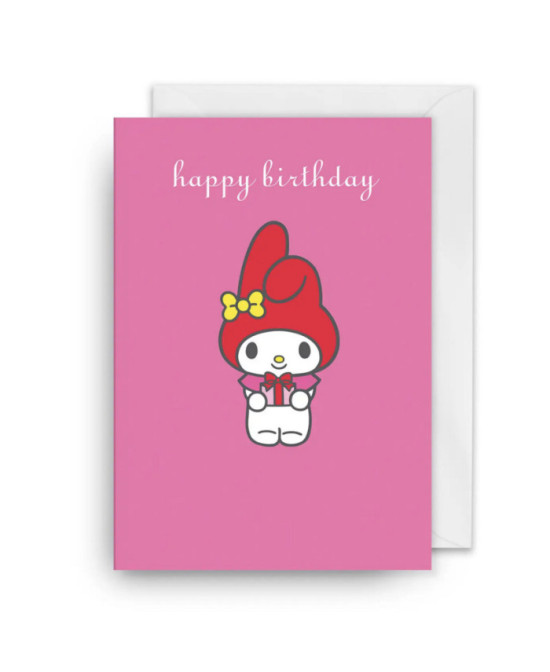 Carte My Melody Happy Birthday