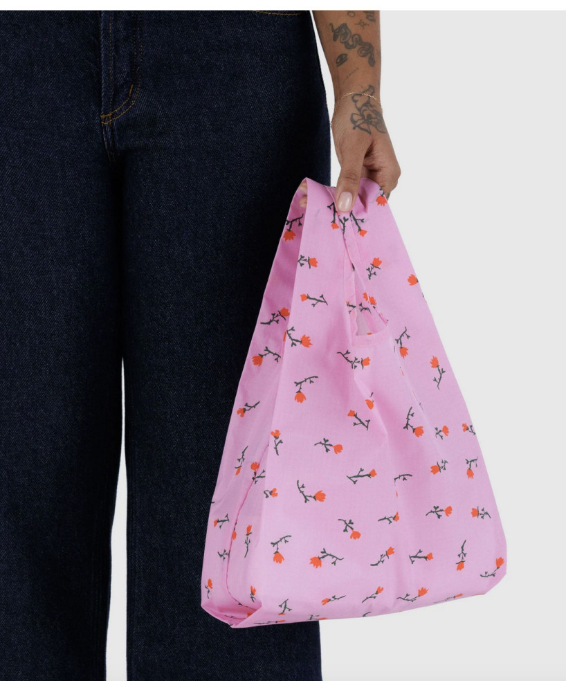 Petit sac réutilisable Roses rouges