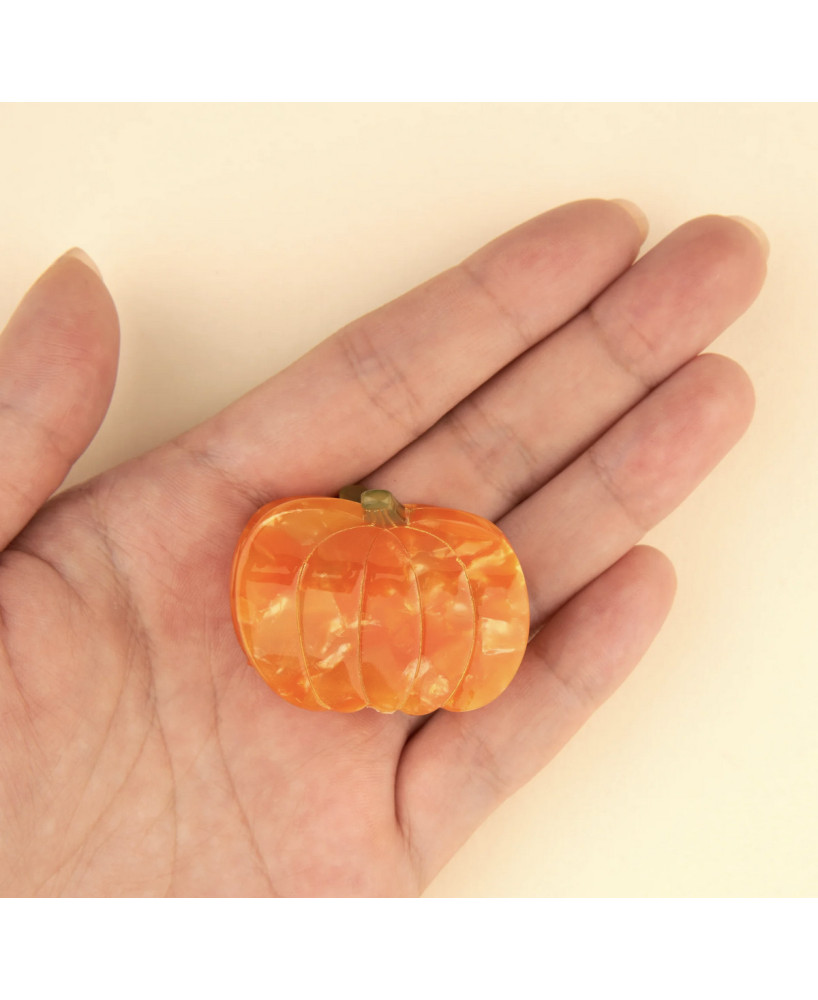 Mini pince à cheveux Coucou Suzette Citrouille