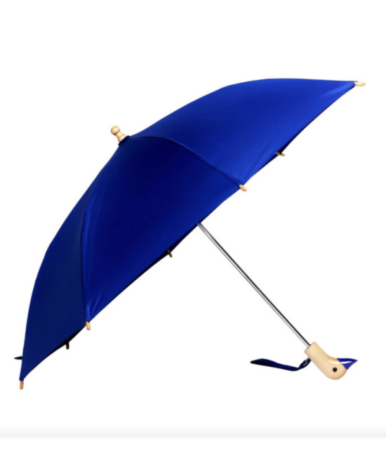 Parapluie Canard enfant bleu vif