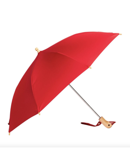Parapluie Canard enfant rouge
