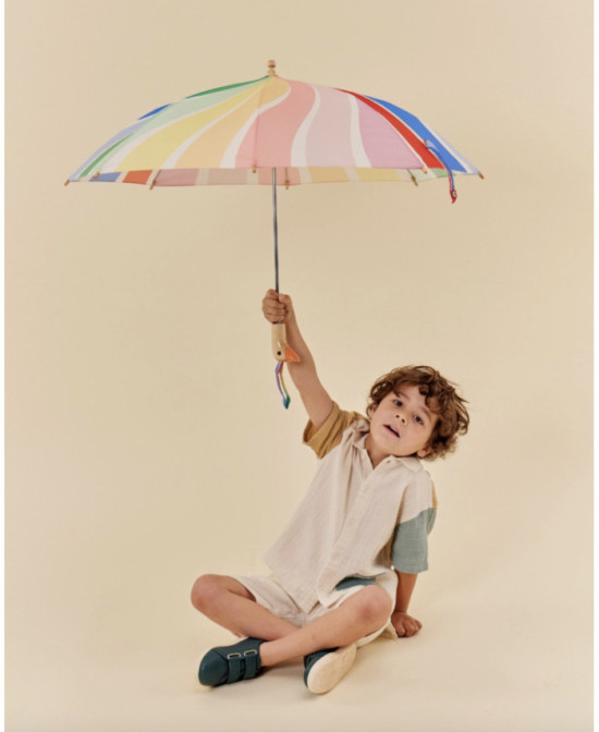 Parapluie Canard enfant Arc-en-ciel