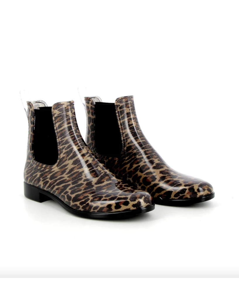 Boots Méduse léopard
