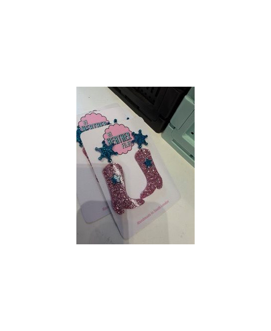 Boucles d’oreille Cowboy boots