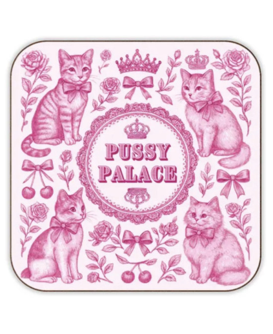 Sous-verre Pussy palace