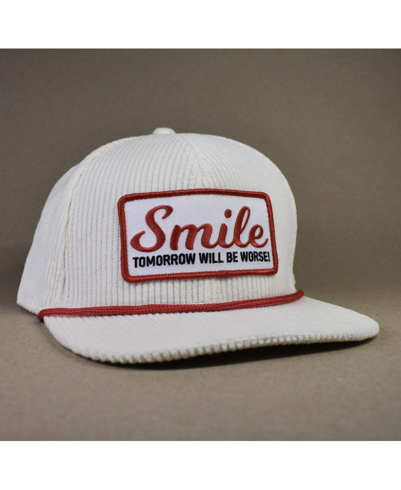 Casquette Smile tomorrow will be worse
