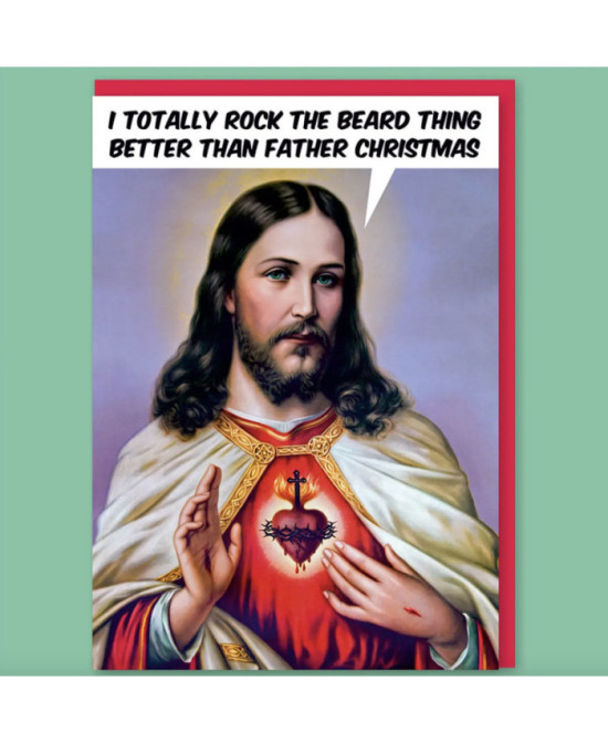 Carte I totally rock the beard