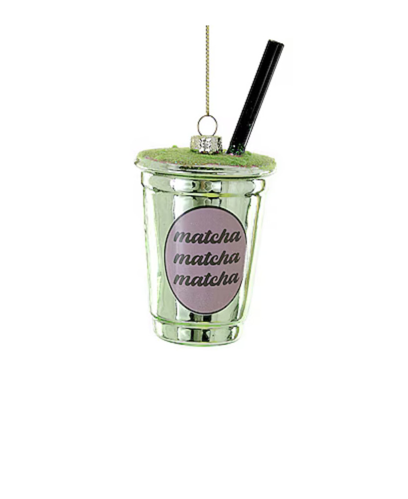 Boule de Noël Matcha