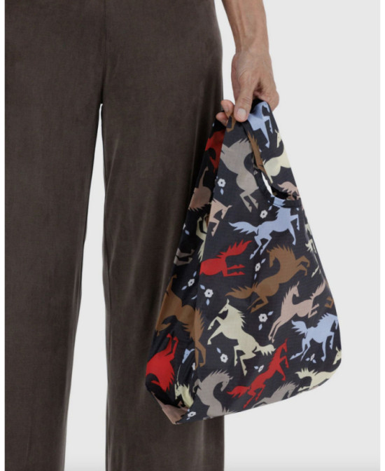 Petit sac réutilisable Chevaux