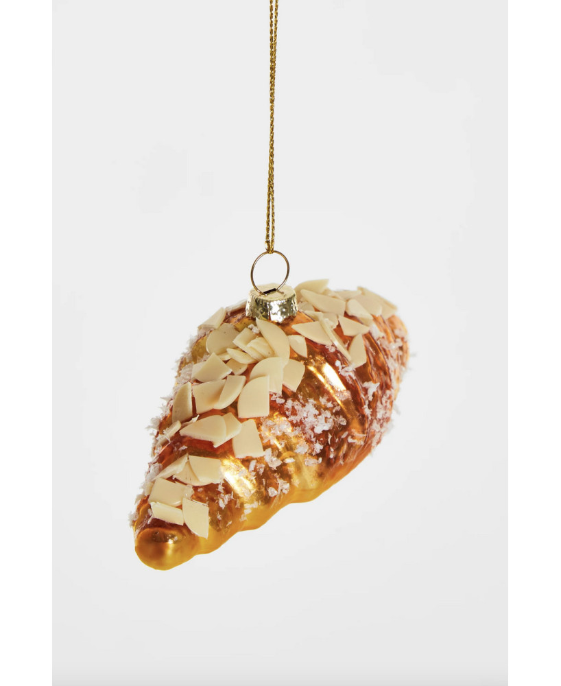 Boule de Noël Croissant aux amandes