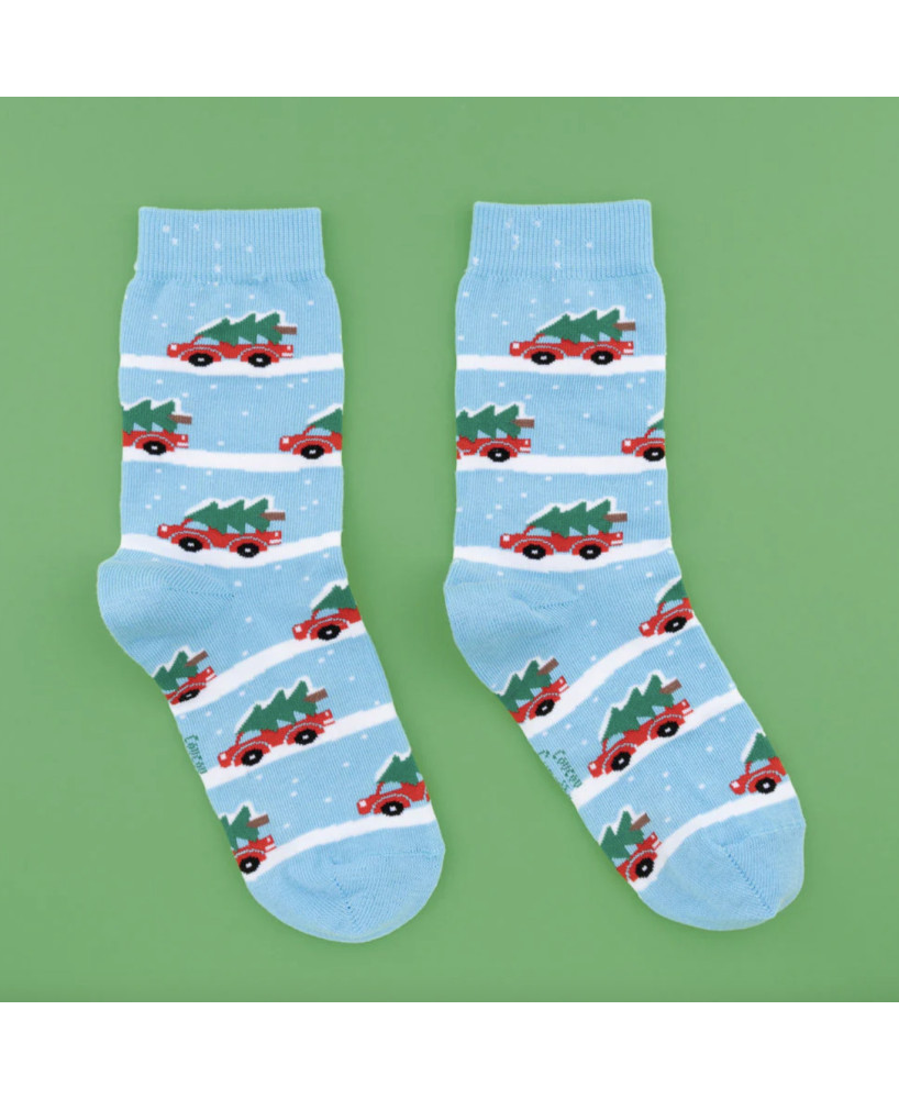 Chaussettes Coucou Suzette Sapin voiture