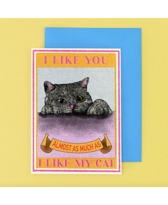 Carte I like you as much