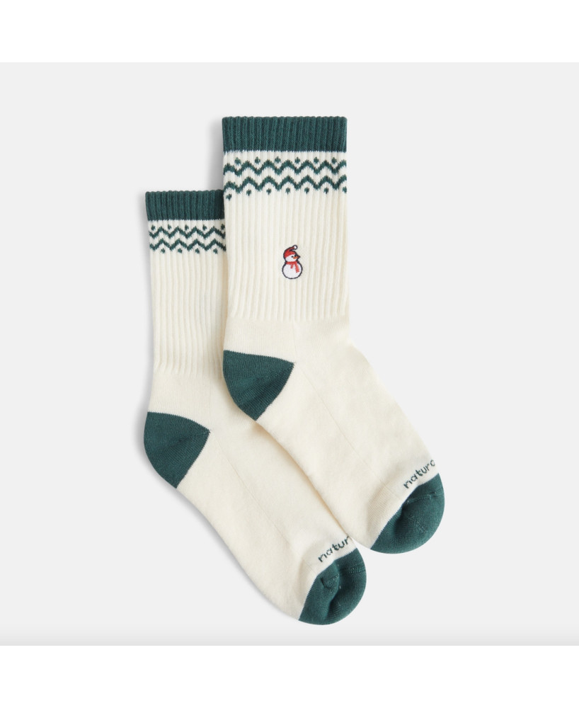 Chaussettes Bonhomme de neige 36-40