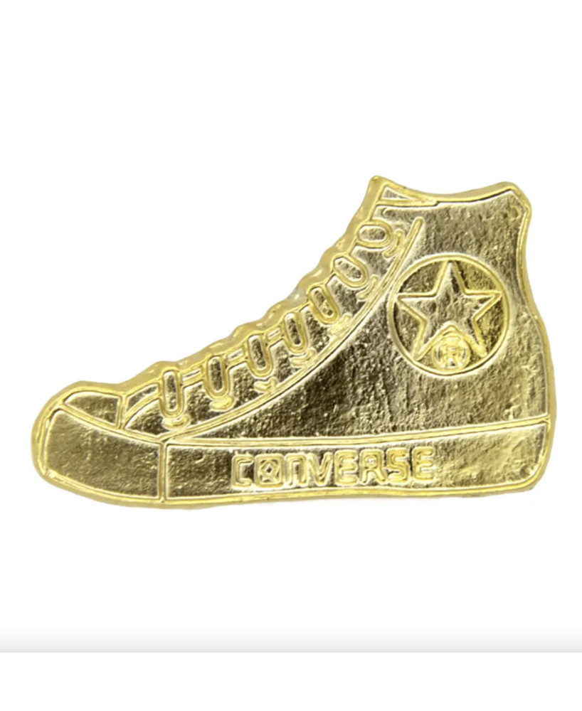 Pins Converse dorée