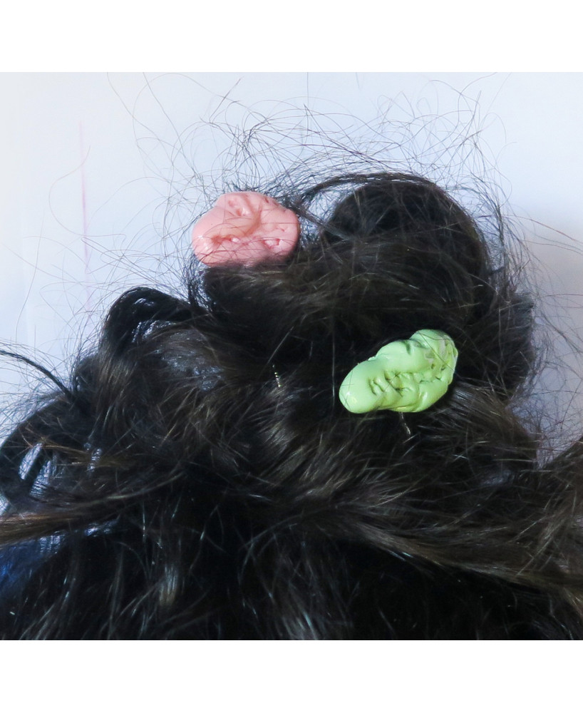 Barrette Chewing gum vert