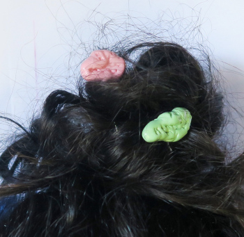 Barrette Chewing gum vert
