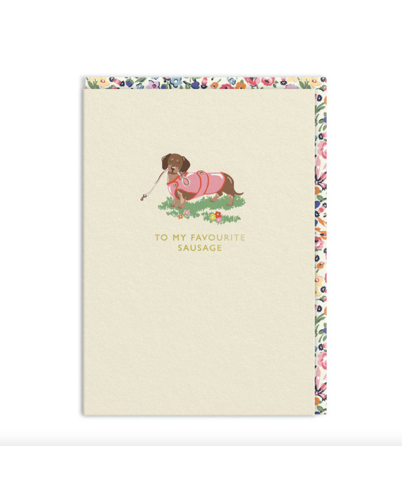 Carte To my favorite sausage