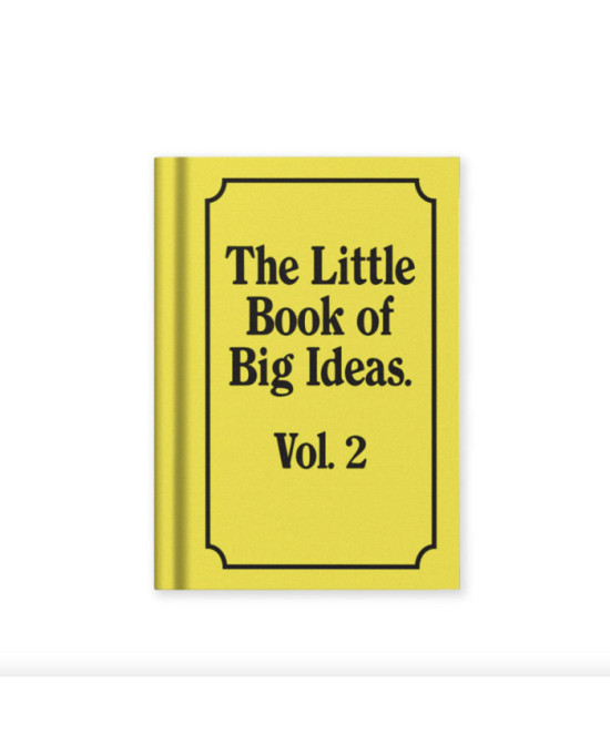 Carnet Little book of big ideas