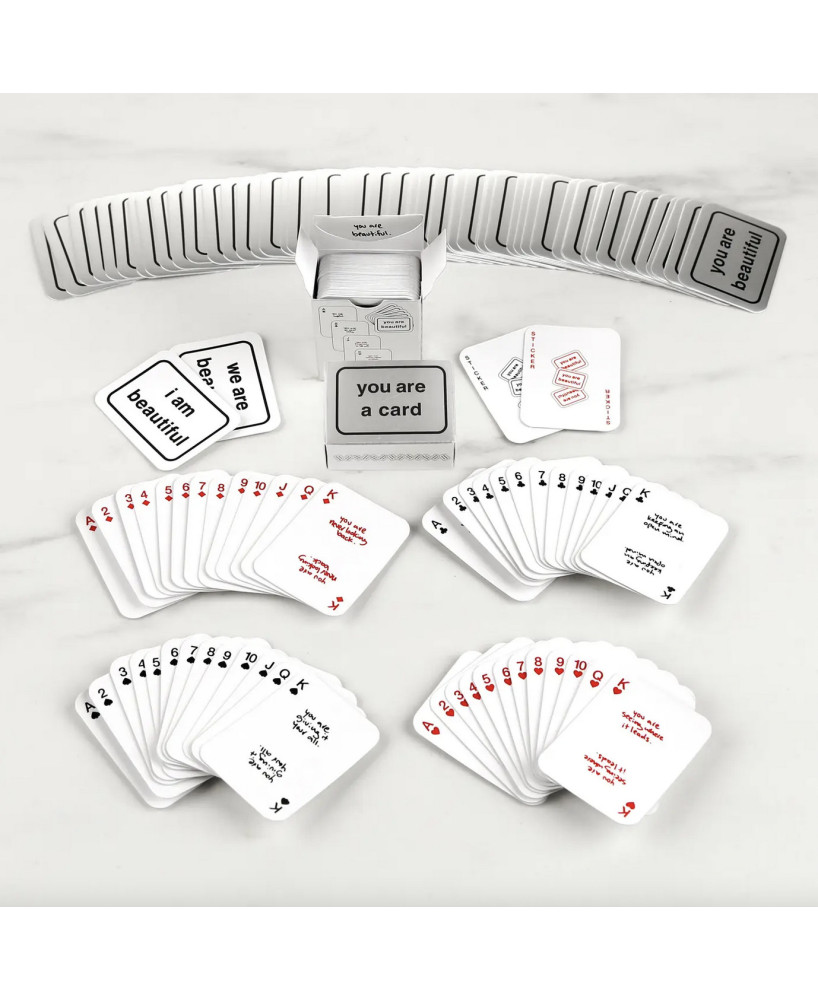 Mini jeu de cartes You are beautiful