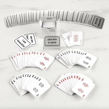 Mini jeu de cartes You are beautiful