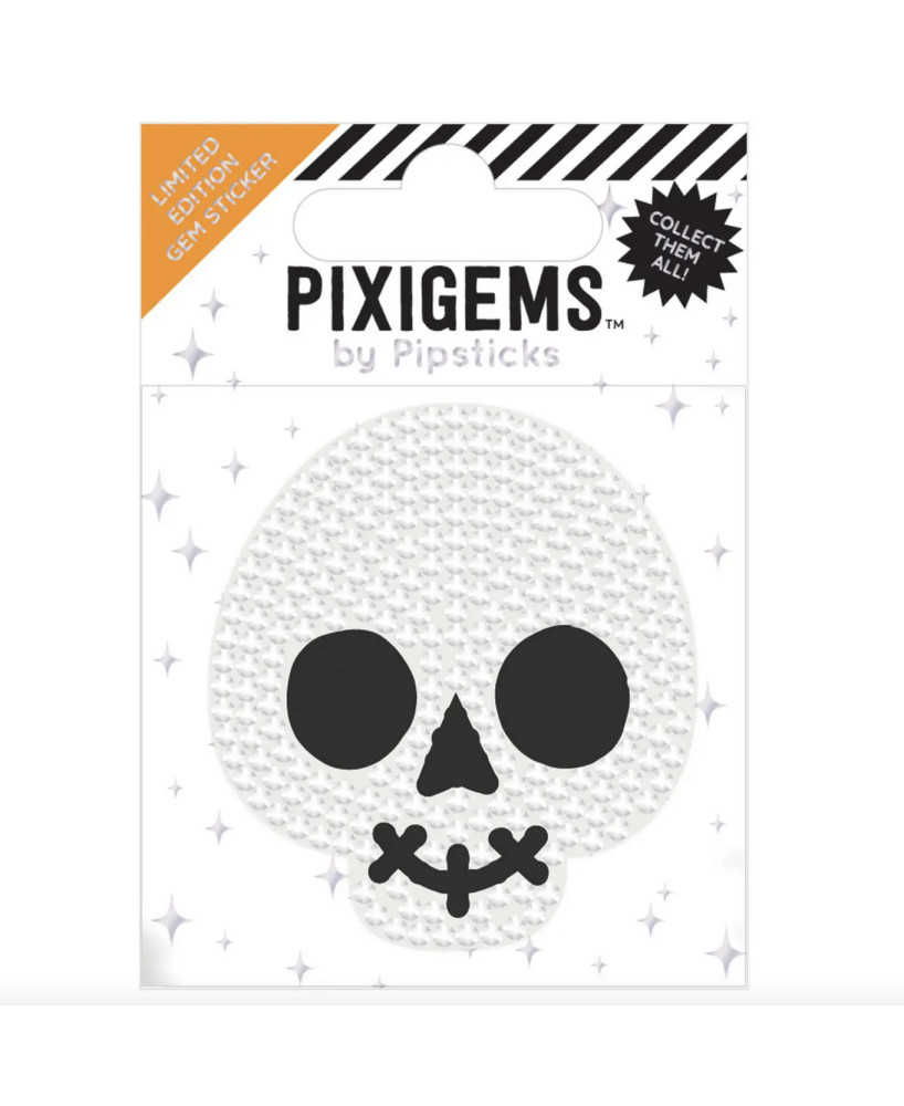 Sticker Tête de mort Pixigems