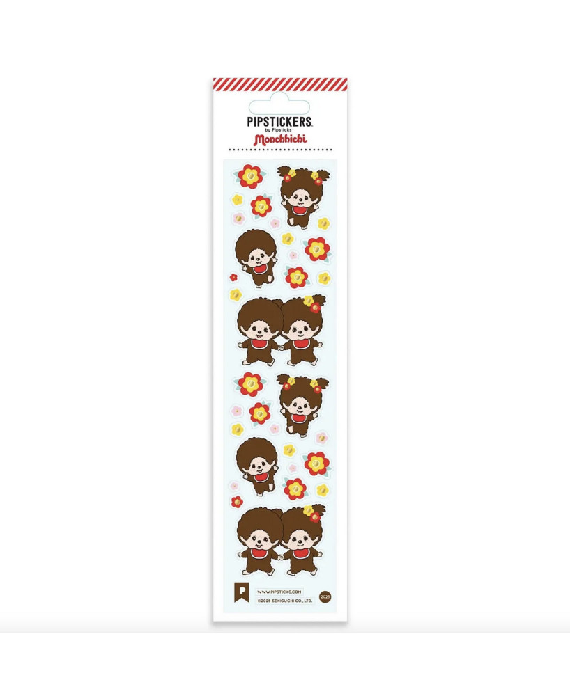 Planche de stickers Monchhichi