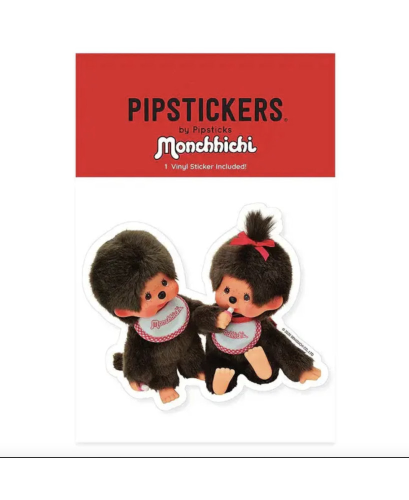 Sticker Monchhichis fille et garçon