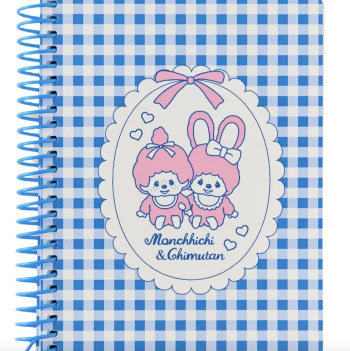 Carnet à spirales Monchhichi et Chimutan