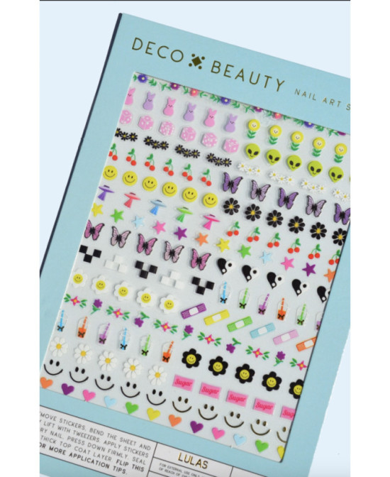 Stickers d'ongles Daisys & Smileys