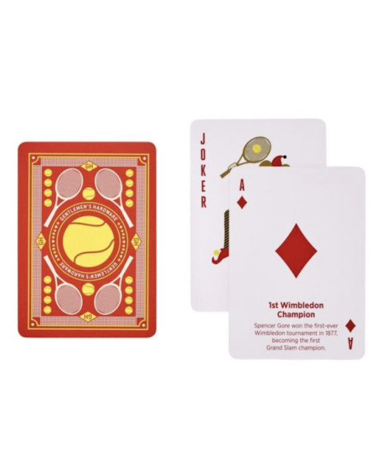 Jeu de cartes Tennis