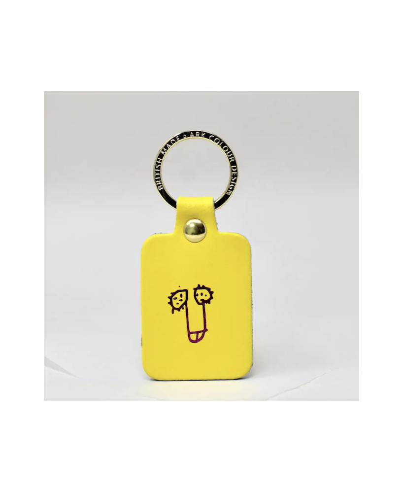 Porte-clés Pénis jaune