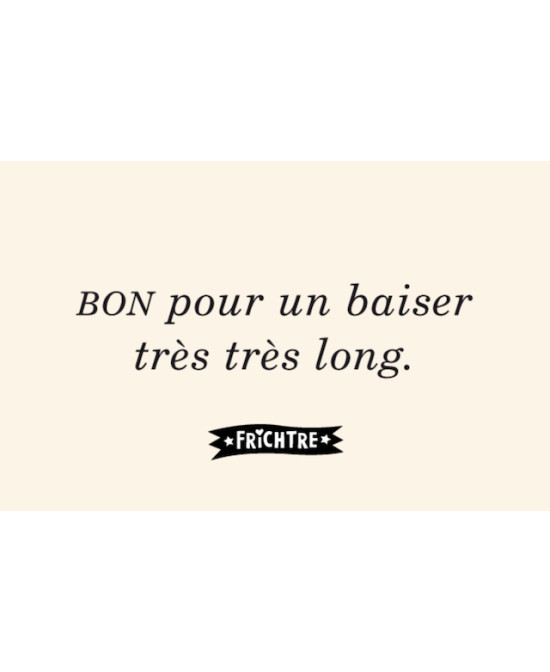 Carnet Bons baisers saveur romanesque